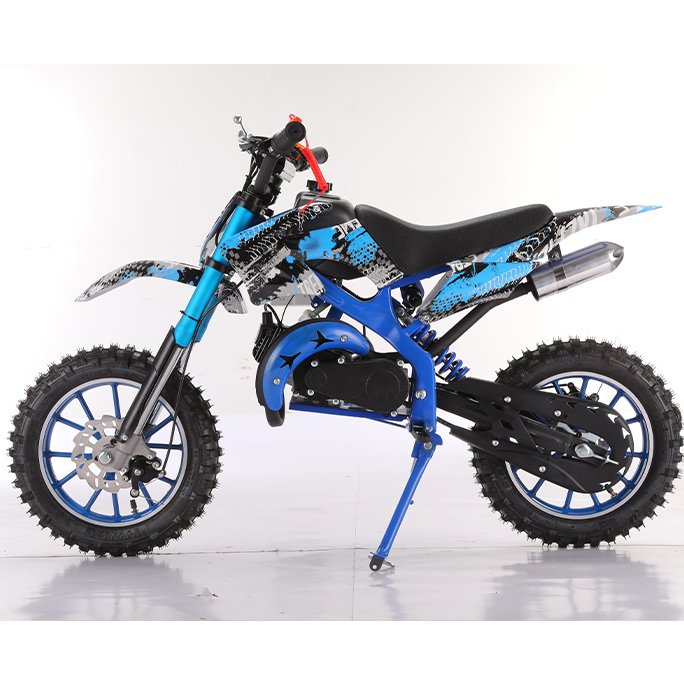 Wholesale Double Disc Brake Petrol Powered Pull Start 2 Stroke Mini Dirt Bike 49cc for Kids