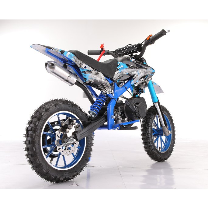 Wholesale Double Disc Brake Petrol Powered Pull Start 2 Stroke Mini Dirt Bike 49cc for Kids