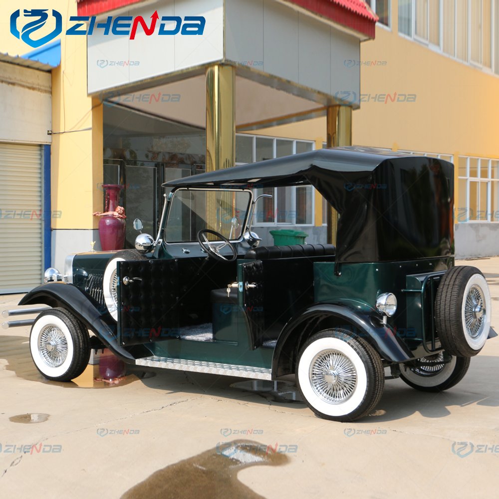 2023 New Coming 5 Seats Superior Quality Vintage Electric Retro Antique Classic Car for Sale