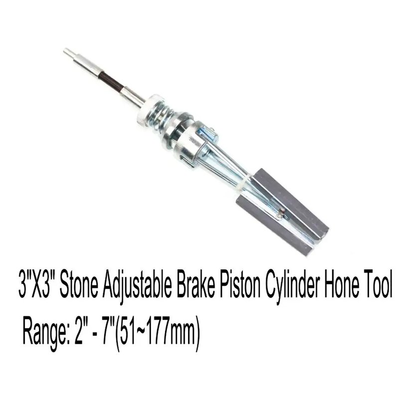 New 3 Jaw Adjustable Brake Piston Cylinder Hone Tool With Versatile Range 18-63mm 32-88mm and 51-177mm