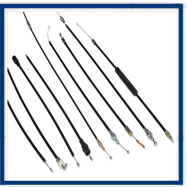 Factory 2024 New Design Motorcycle Bicycle Steel Control Brake Cable with Swaged Ends