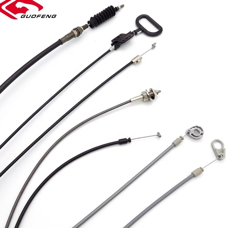 Factory 2024 New Design Motorcycle Bicycle Steel Control Brake Cable with Swaged Ends