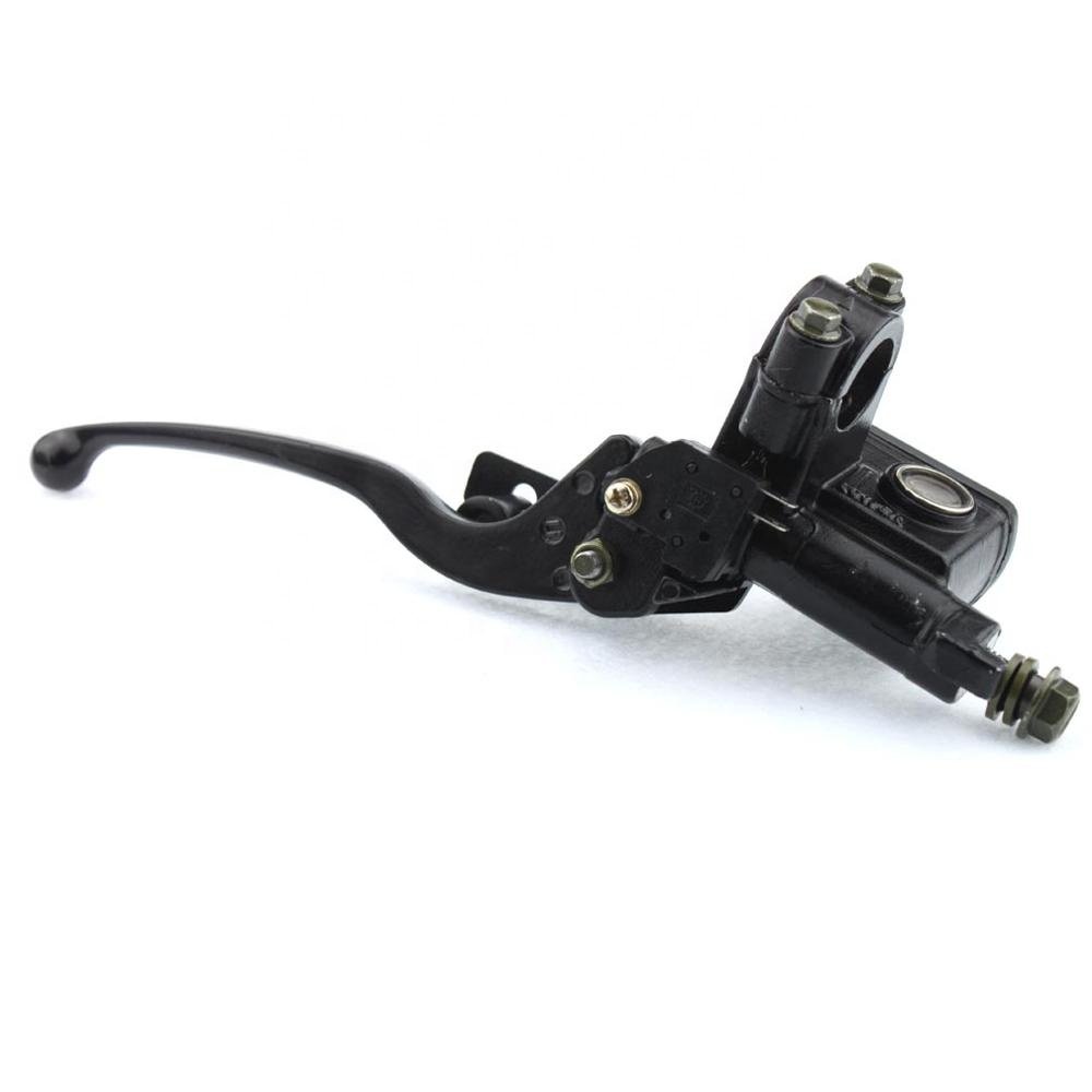 GOOFIT Hydraulic Brake Master Cylinder Brake Lever Handle with Cable Replacement for 50cc 70cc 90cc 110cc 125cc 150cc Chinese