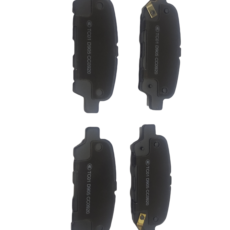E-Mark Certified Brake Pads D905 440608H385 Japanese Car Aftermarket Brake Pads for Honda Nissan Mazda Hyundai