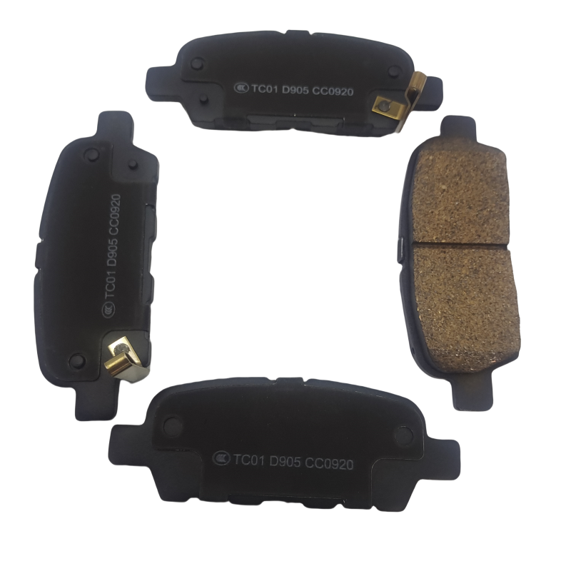 E-Mark Certified Brake Pads D905 440608H385 Japanese Car Aftermarket Brake Pads for Honda Nissan Mazda Hyundai