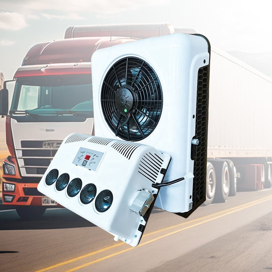 Air Cooling System Set Auto Parts Truck Parking Air Conditioning Truck Air Conditioner 12V