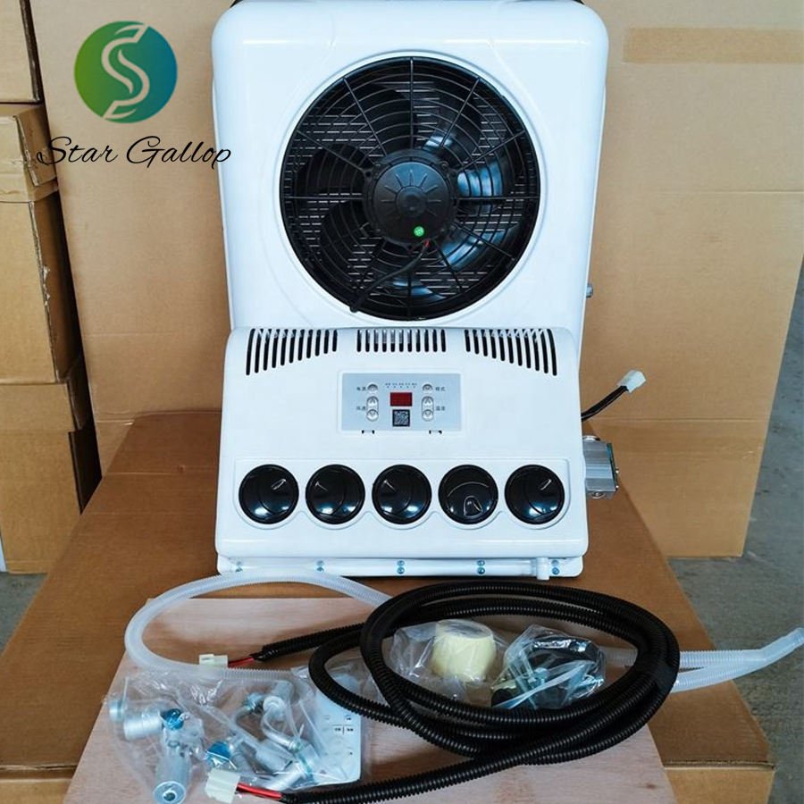 Air Cooling System Set Auto Parts Truck Parking Air Conditioning Truck Air Conditioner 12V