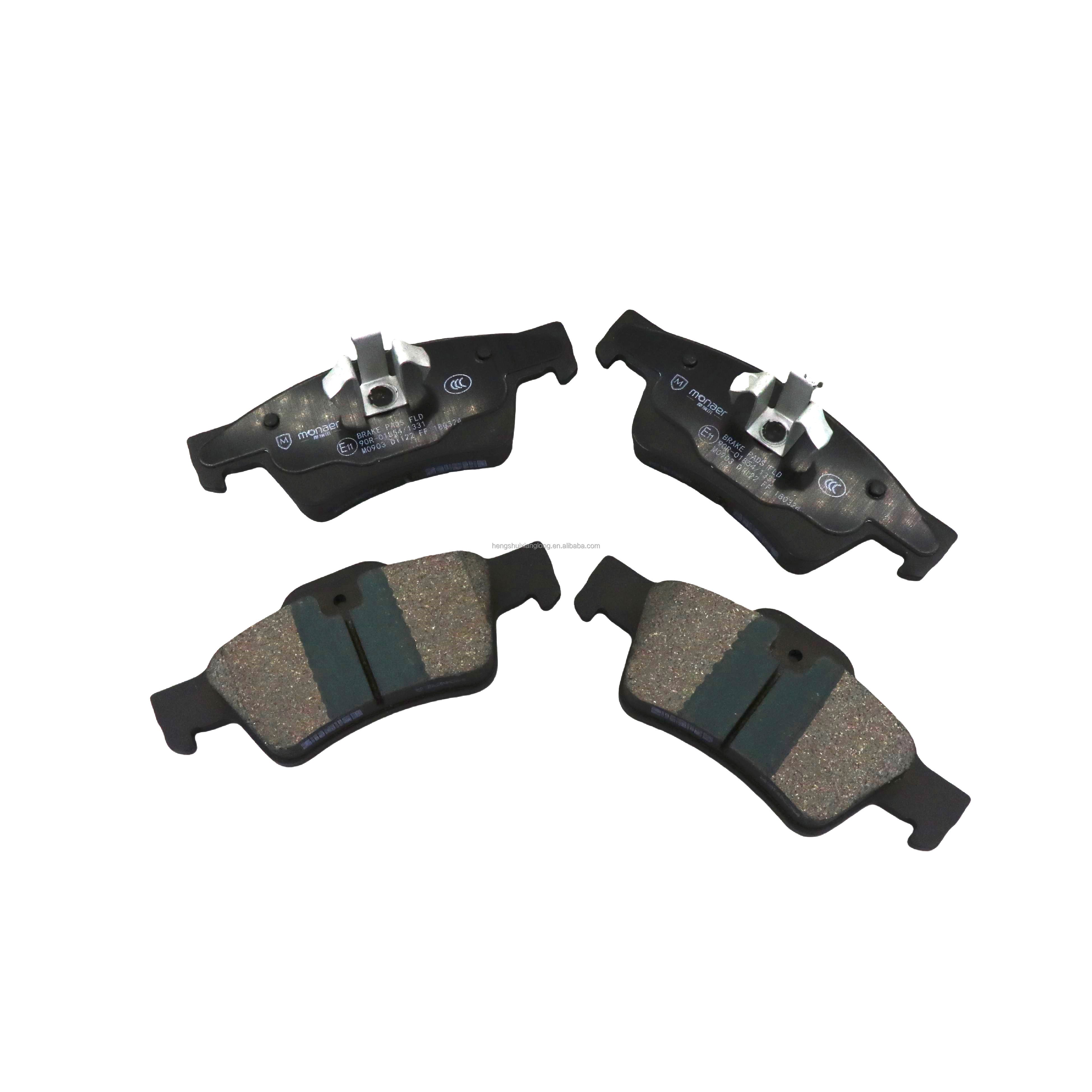 High Quality Monaer Ceramic Brake Pads D1122 Low Sinking Wear-resistant and High Temperature Resistant