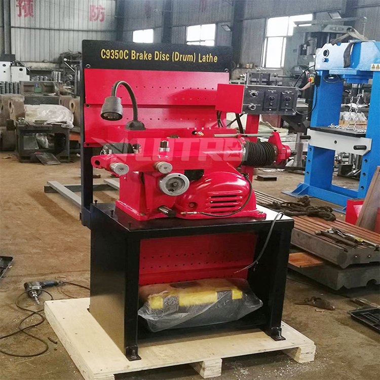 SHINELY C9350c Brake Disc Brake Drum Lathe Car Brake Drum Repair Lathe