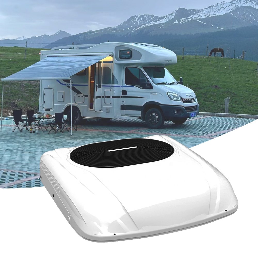 24V Auto Parking Air Conditioner AC.161.103 Rooftop Mini Truck Air Conditioning 12V RV Camper Van Accessories AC Portable Unit