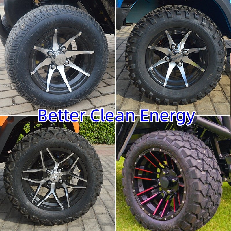 New Stylish High Quality 4-Seater Off-Road Electric Golf Cart High Power US Best Price EEC/DOT Certificate 8 Passenger Capacity
