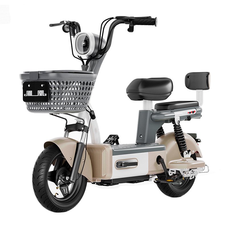 Wholesale Portable Electric Bicycle 350w 48v Electric City Bike Cheap Electric Scooter With Pedal