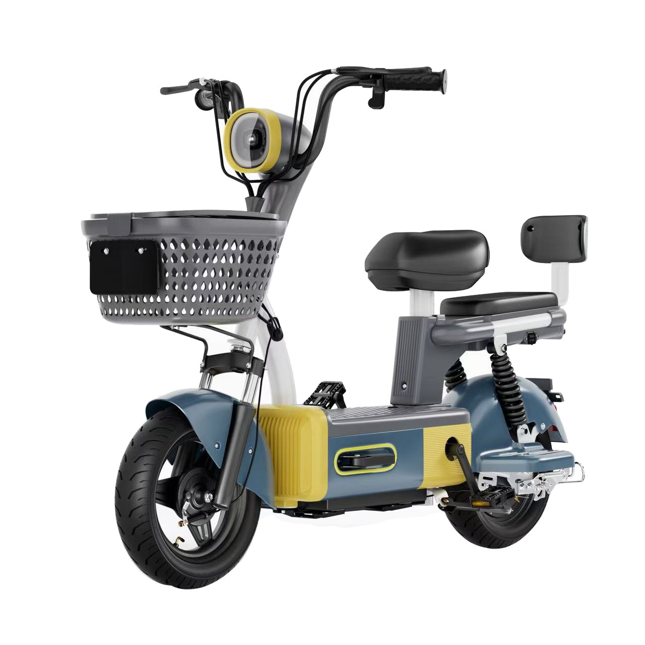 Wholesale Portable Electric Bicycle 350w 48v Electric City Bike Cheap Electric Scooter With Pedal