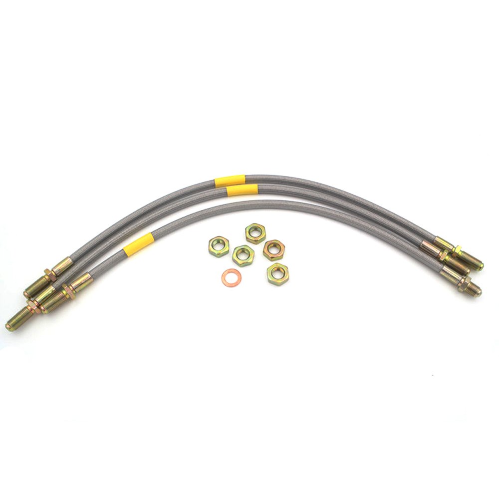 Universal Brake Hose PVC TPU Protective Layer Stainless Steel Wire Weaving PTFE Inner Core for Lift Tuning Brake Systems