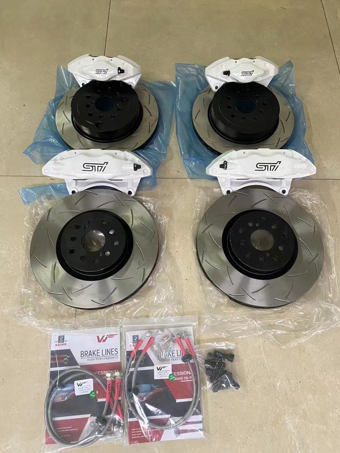 Wholesale Sti Brake Caliper Kit Stc1262 Stc1263 for Toyota Subaru Forester Sg5 Impreza gc8