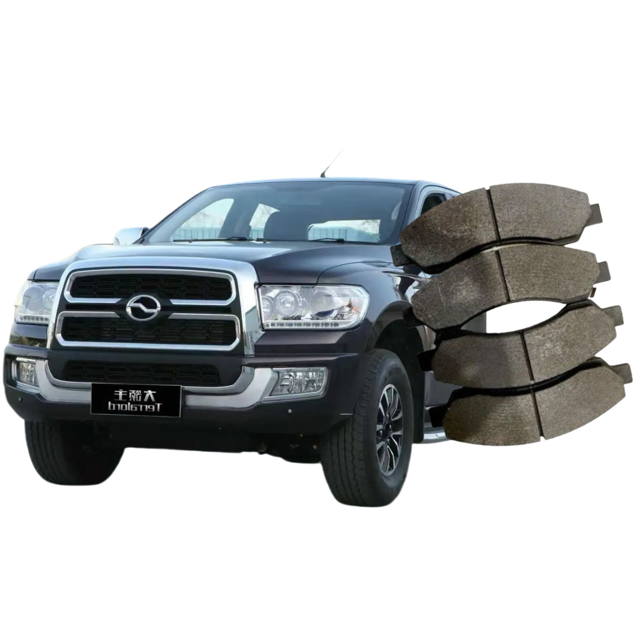 No Noise Car Factory Brake Pad Ceramic Brake Pad Manufacturer Break Pads for Zx Auto Terralord