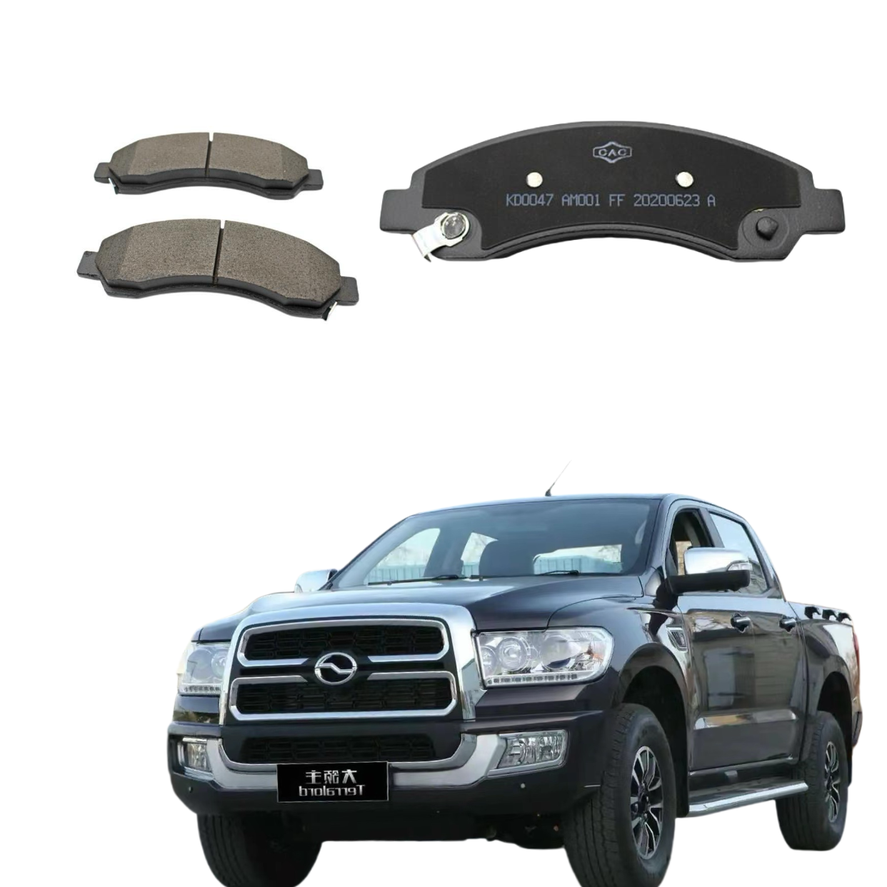 No Noise Car Factory Brake Pad Ceramic Brake Pad Manufacturer Break Pads for Zx Auto Terralord