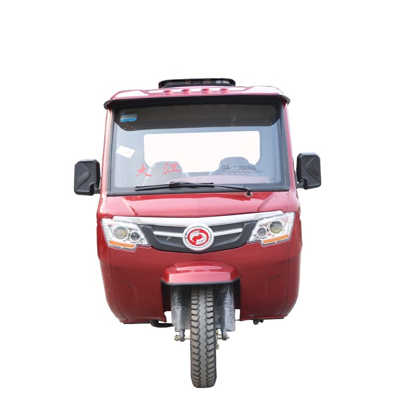 Cheap Cabin Tricycle Car Water Cooling 250cc Cargo Transporting Petrol Tricycle