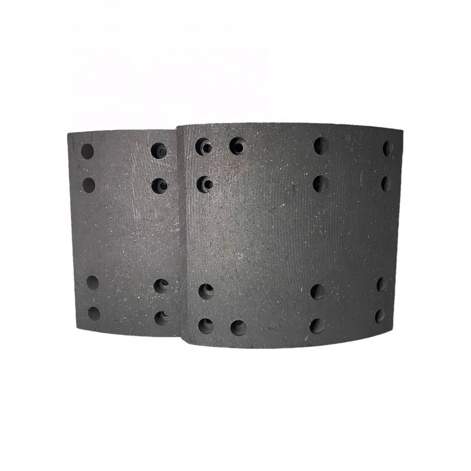 American Truck Parts Good Friction 4705 4707 Brake Shoe Lining Brake Liner for Internation Truck