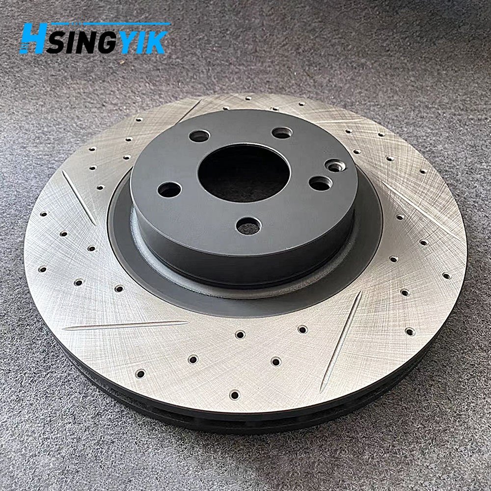Hsingyik 40206-VB000 High Performance Drilled and Slotted Vented Brake Disc for Nissan Patro 40206-VB001