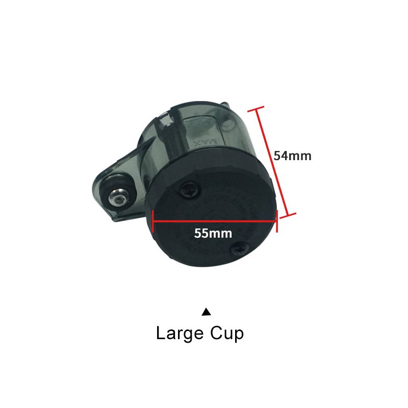 Motorcycle Universal Large Cup CNC Brake Pump Clutch Cable Lever Radial Main Cylinder Pump Tank for Honda Yamaha Kawasaki Suzuki