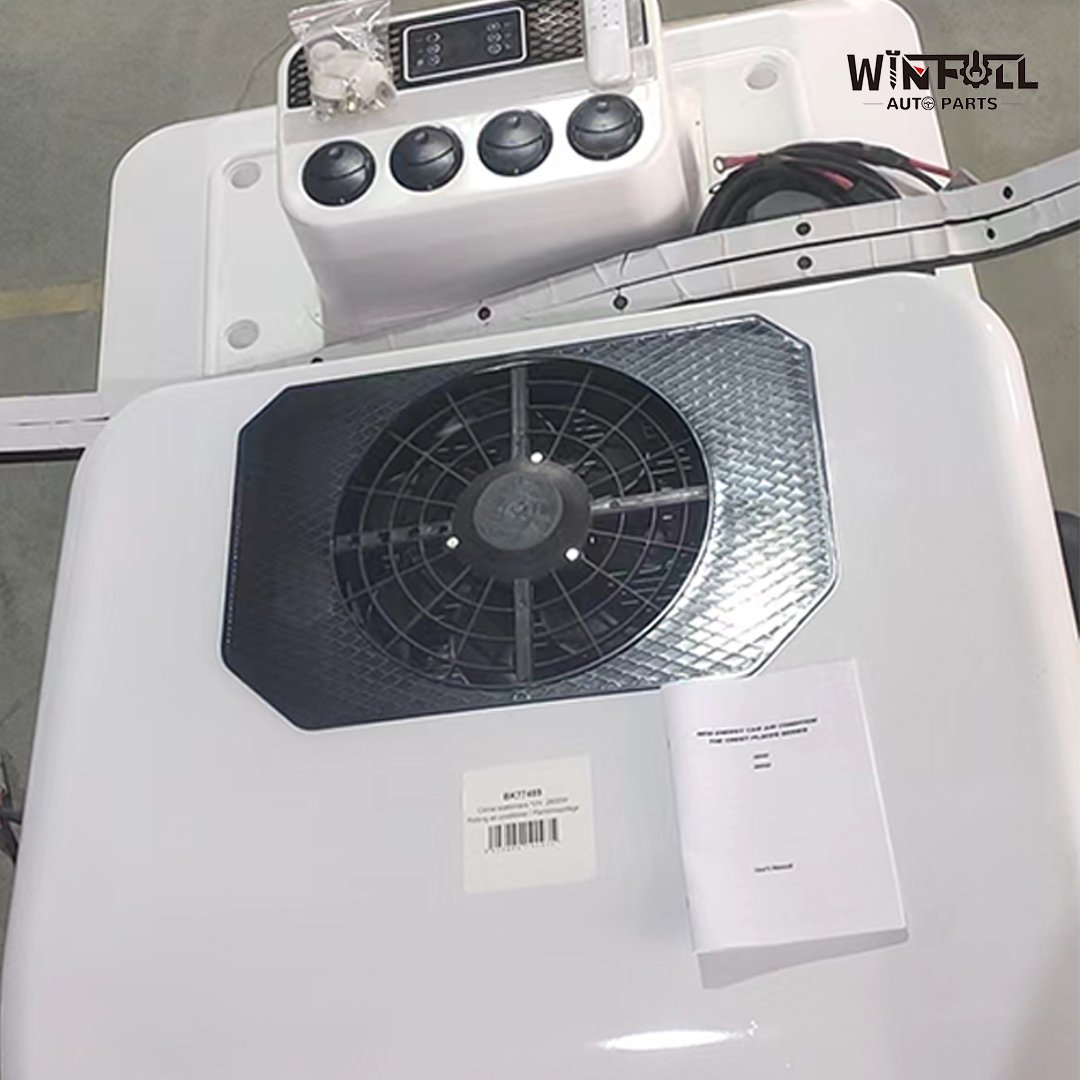 Universal 12V RVs Rooftop Electric air Conditioner Camper Air Conditioner RV AC Unit Cooling