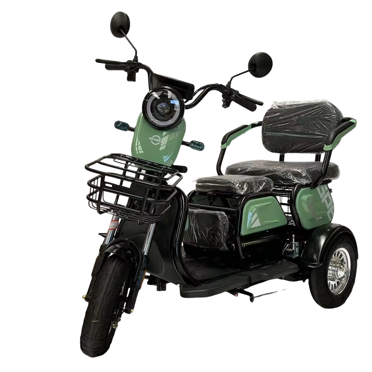 ZF/TW-100 (XK) Adults' Three-Wheel Electric Bike, Solar-Powered Scooter, Wholesale, Best-Grade Electric 600W-1000W Motor