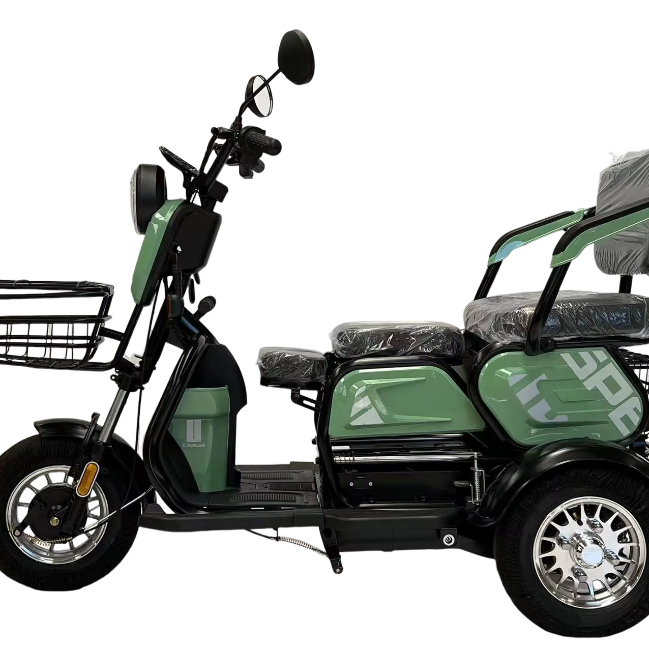 ZF/TW-100 (XK) Adults' Three-Wheel Electric Bike, Solar-Powered Scooter, Wholesale, Best-Grade Electric 600W-1000W Motor