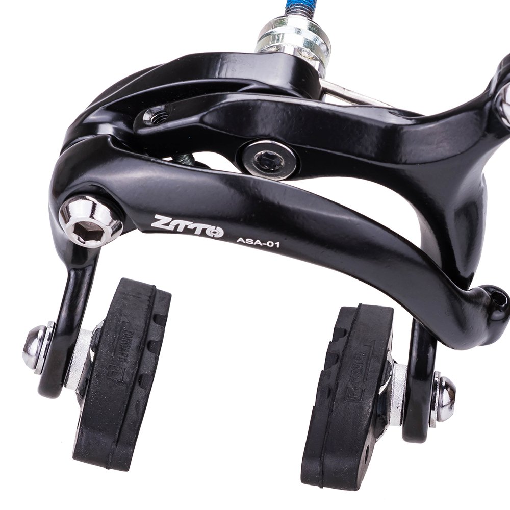 ZTTO Bicycle Right Side Pull Brake Set C Calipers Rim Brake for Folding Bike 16inch 18inch S M P Handlebar E L R Universal