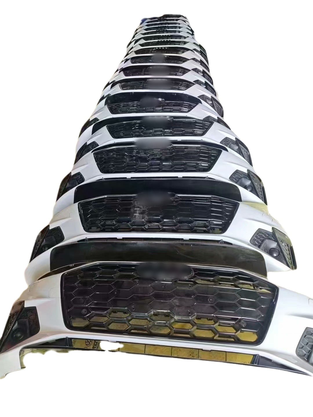 Complete Front Face Assembly Abs Plastic Car Grille Front Bumper Body Kit for A4 Sport Version