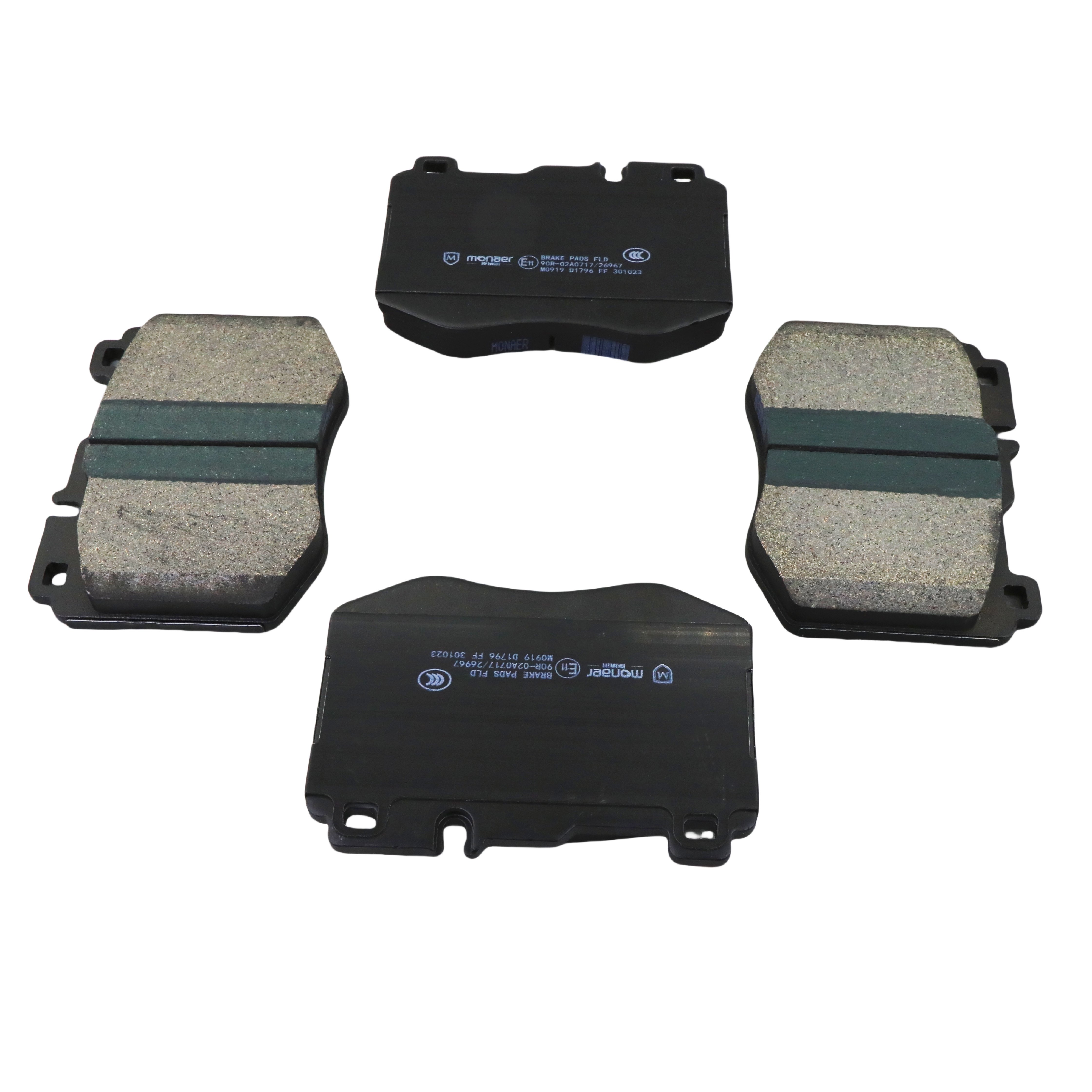 D1796 Monaer High End Ceramic Brake Pads M0919 Manufacturer Factory Price No Sound No Dust
