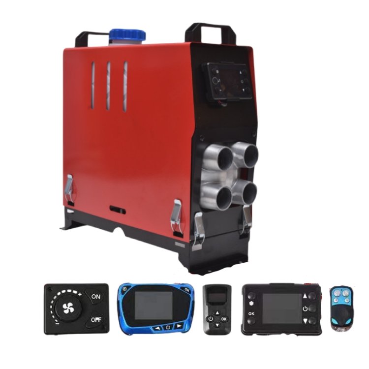 RGFROST 8KW Portable Small Heavy Duty Diesel Air Parking Heater LCD Display with Home Use Track for VW Cars