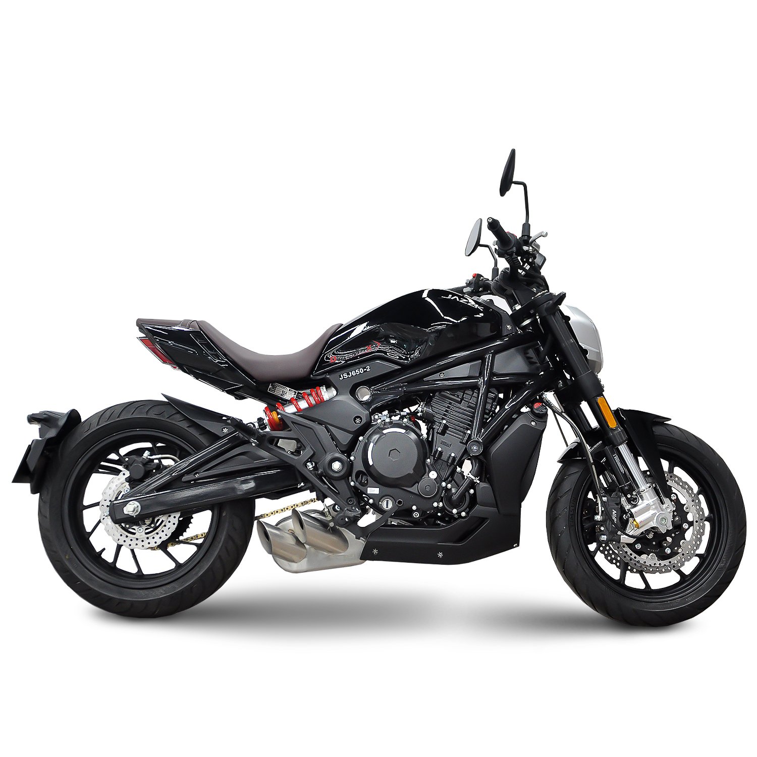 High Speed Motorcycle 650CC Water Cooling Engine Double Cylinder 6 Speed DX650 Racing Motorcycle Double Disc Brake