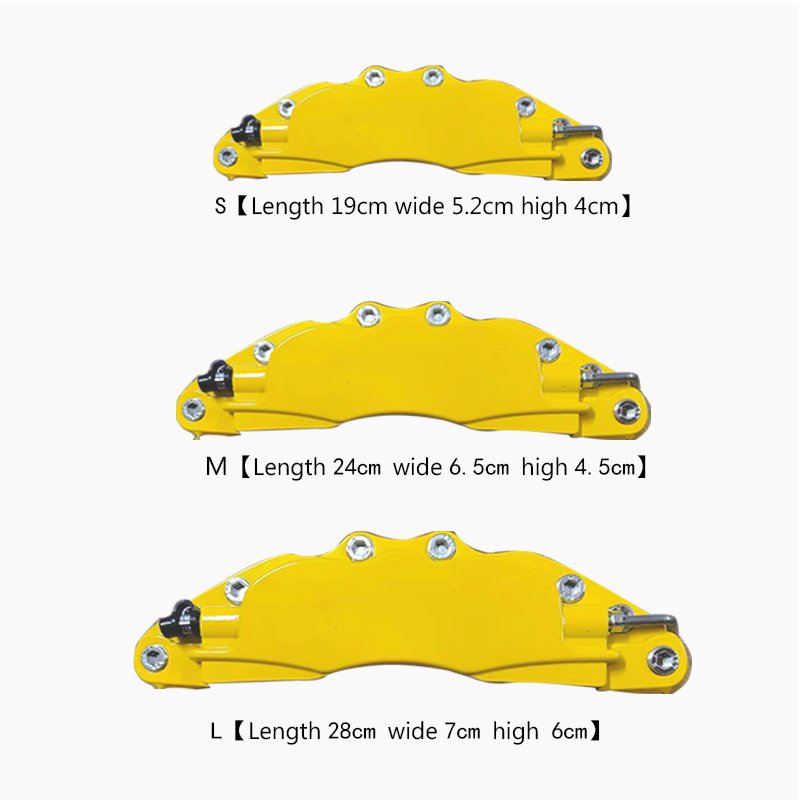 Aluminum Alloy Car Modified Caliper Cover Brake Decoration Car Exterior Caliper Decoration Car Exterior Decoration Accessories