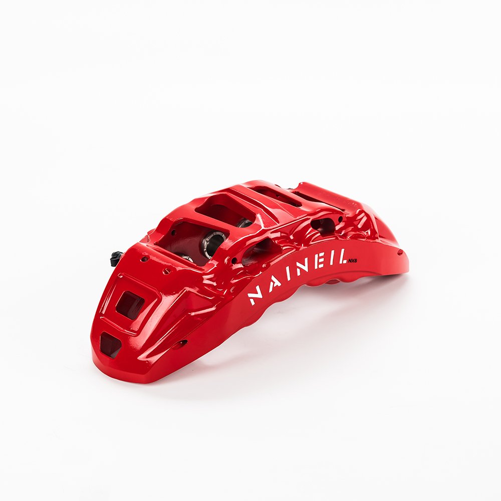 Naineil Upgrade Brake Systems Racing 1 Piece Forged 8 Piston Brake Caliper 8 Pot Big Brake Kit for vw Golf Mk5 Mk6 gti Mk7r Mk8