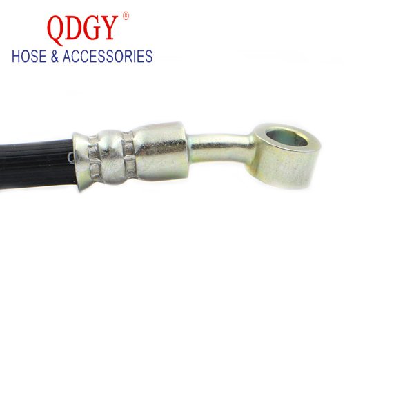 SAE J1401 OEM Rubber Motorcycle Brake Hose With Fitting