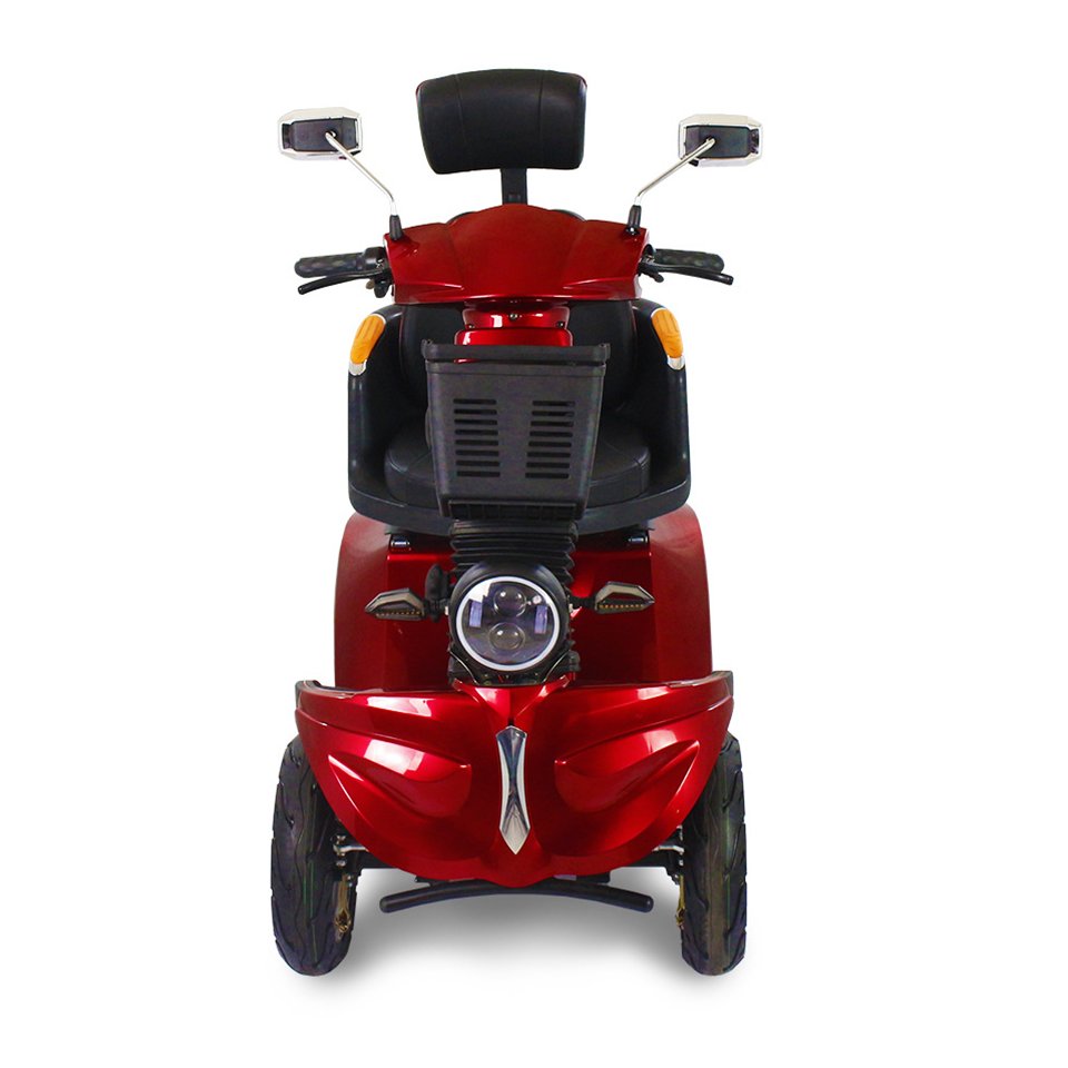 Anlochi 2024 New 4 Wheel Electric Motorcycle 800W 60V Electric Passenger off Road Senior 4 Wheel Mobility Scooter