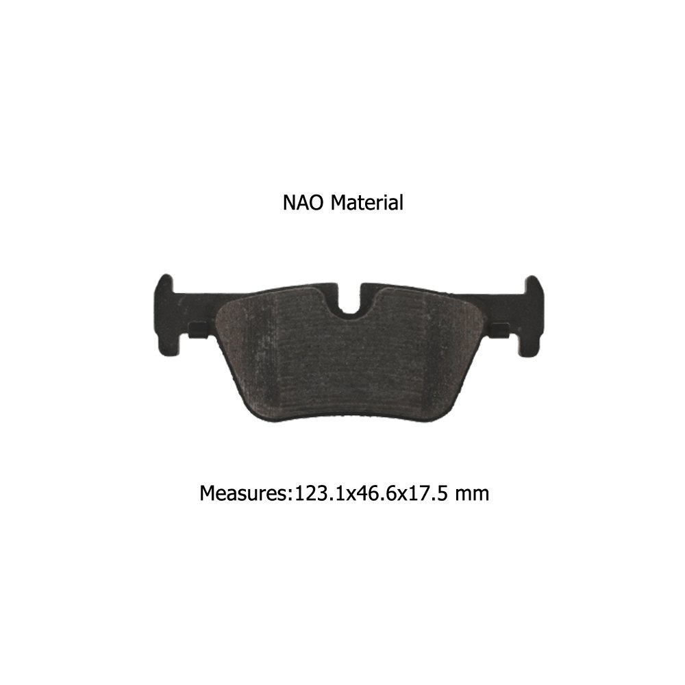 D1613-8826 Rear Brake Pads for BMW 3 Serie 316i 316d 318i 318d 320i 320d 325d 328i-xDrive 330e 330i F30 F31 F34 09/2011-