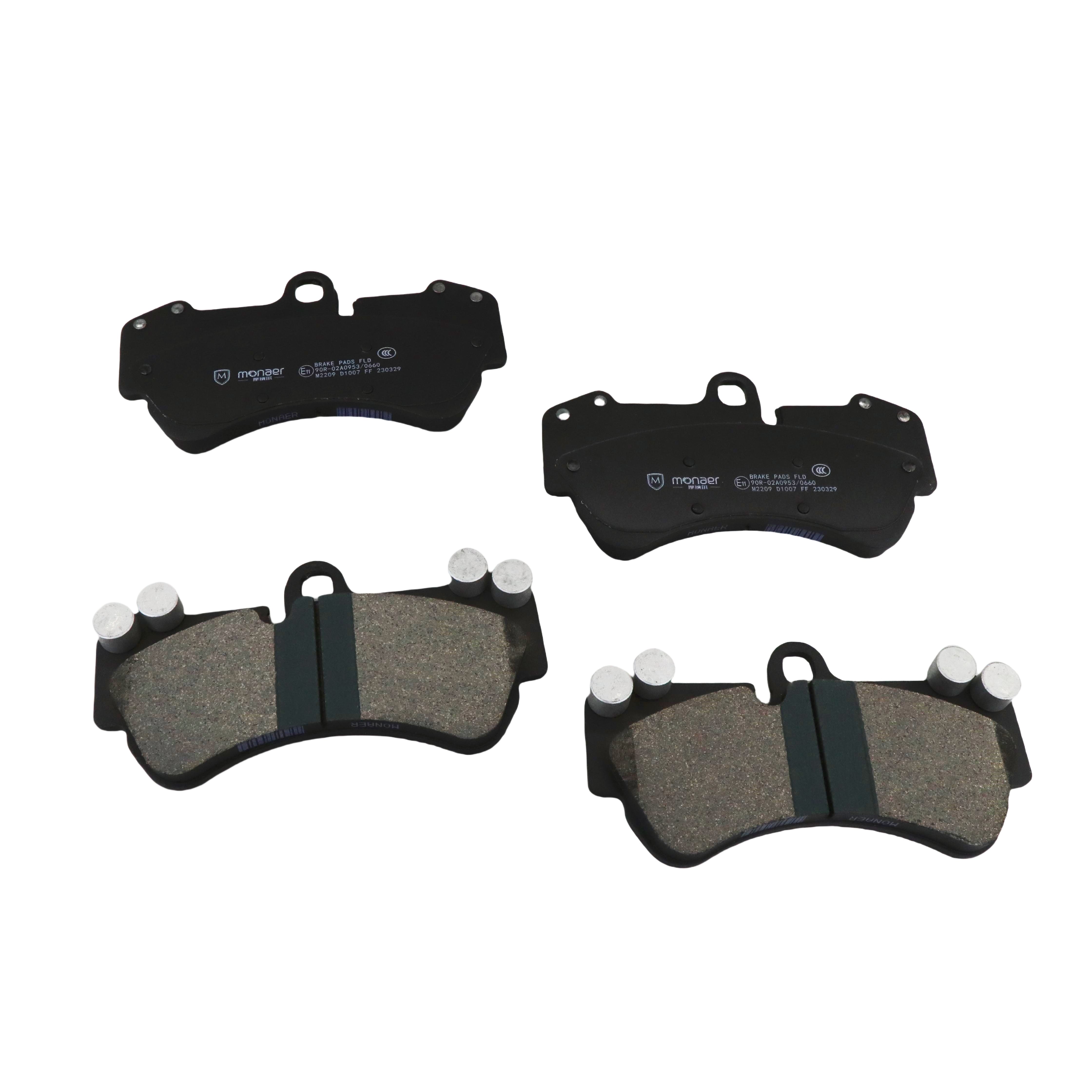 Monaer Brake Pads D1007 Ceramic Front Disc Brake Pad for VOLKSWAGEN/BENDIX AUS/PORSCHE