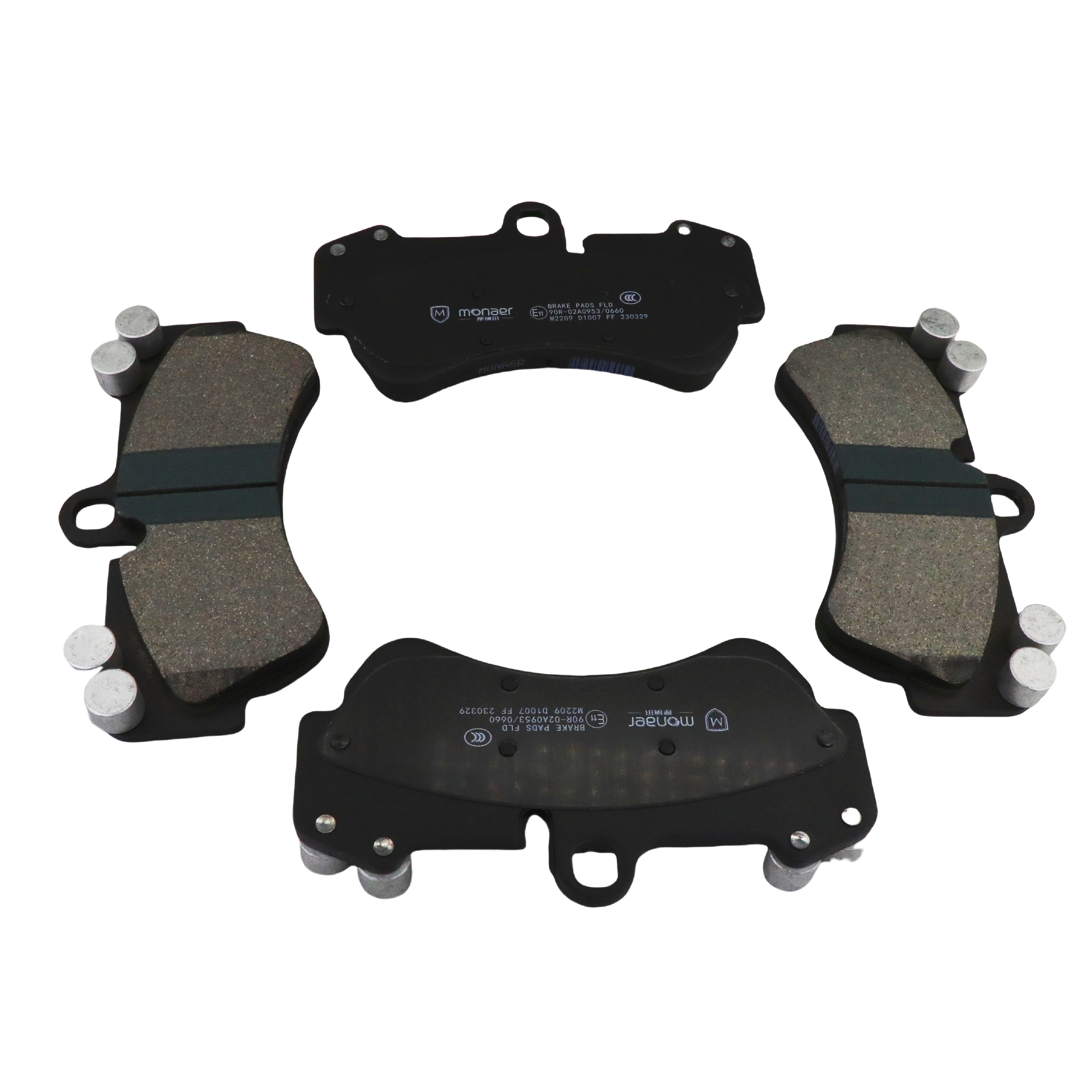 Monaer Brake Pads D1007 Ceramic Front Disc Brake Pad for VOLKSWAGEN/BENDIX AUS/PORSCHE