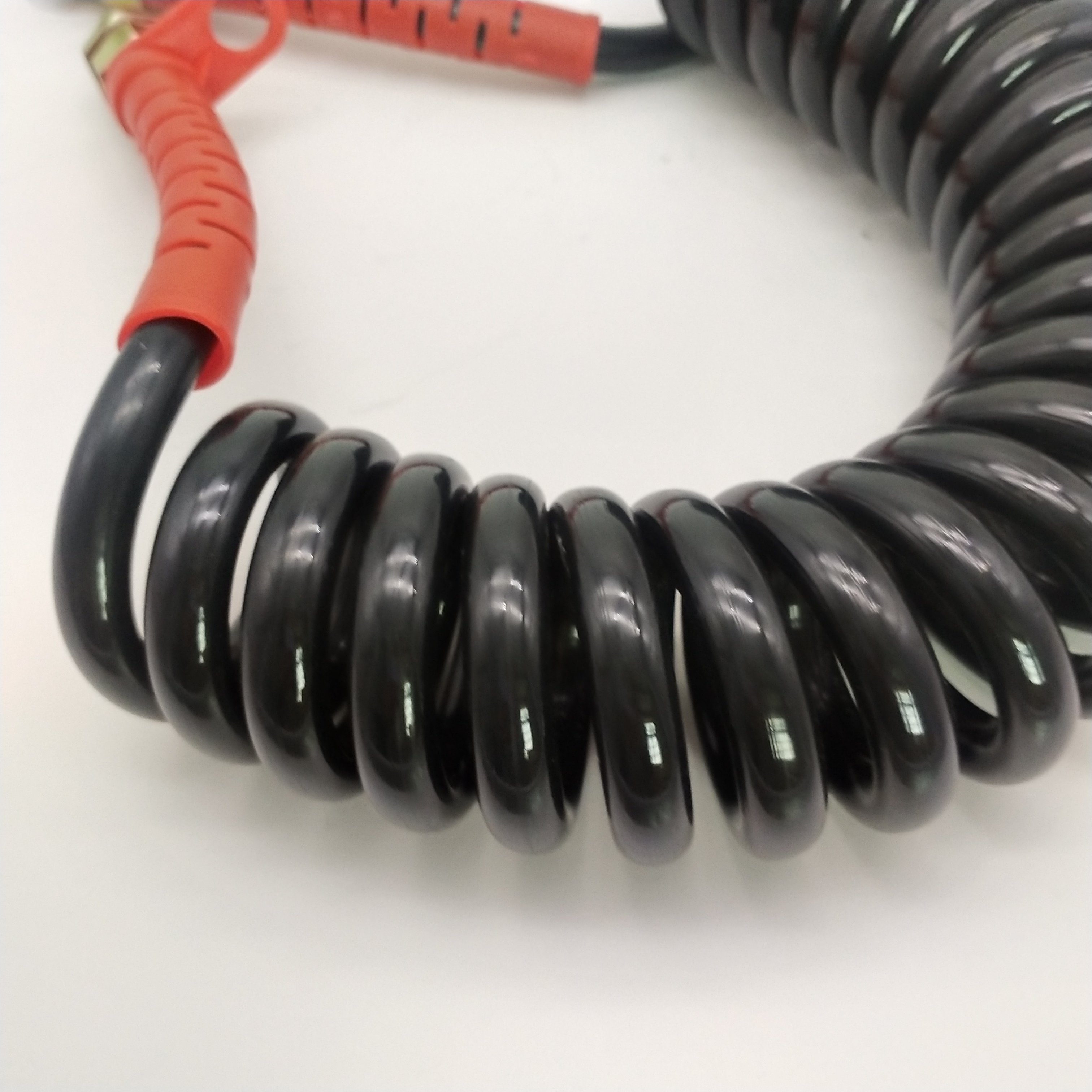 High Quality Factory Price air Brake Coil Brake Hose Nylon Material Flow Gun PU PA Spiral Hose for Sale
