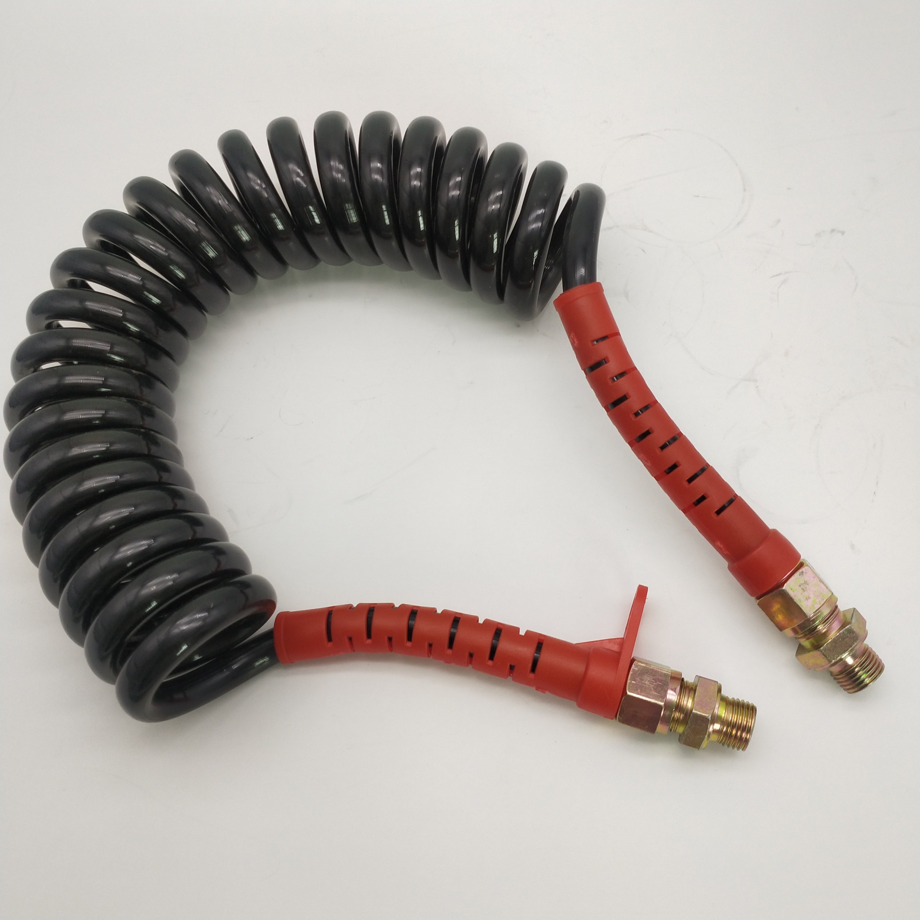 High Quality Factory Price air Brake Coil Brake Hose Nylon Material Flow Gun PU PA Spiral Hose for Sale
