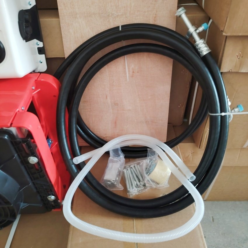 12 Volts Cabin Electric Ac Unit System Truck Conditioning Parking air Conditioner 24v 12v