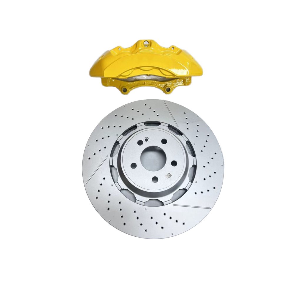 AMG6 Style Big 6 Pot Brake Caliper With 360mm 375mm 390mm Monoblock Disk Kit for Mercedes benz Model