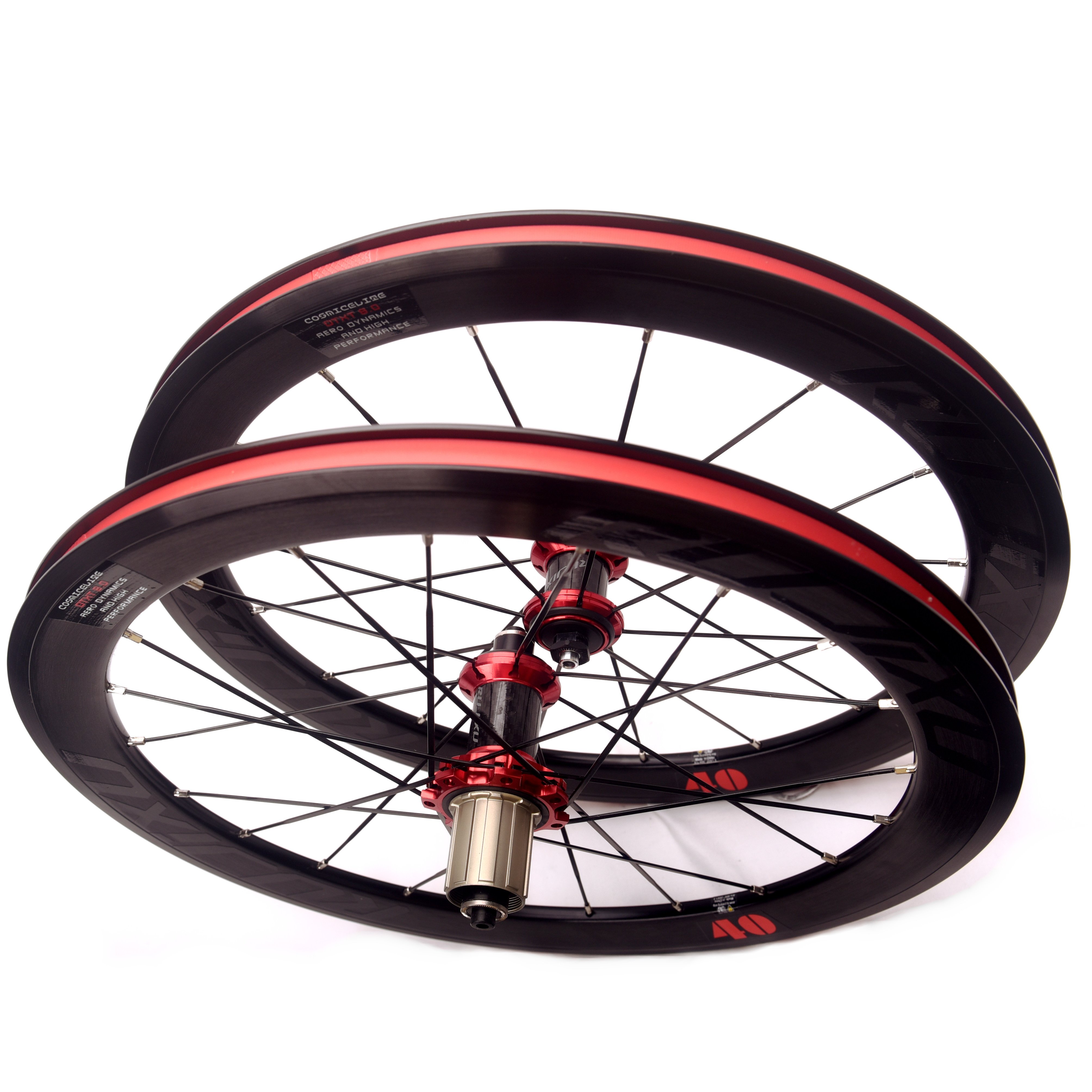 Manufacturer 20 Inch 451 Carbon Fiber Hub Foldable Bicycle Wheelset Open Caliper V Brake/C Brake Wheelset