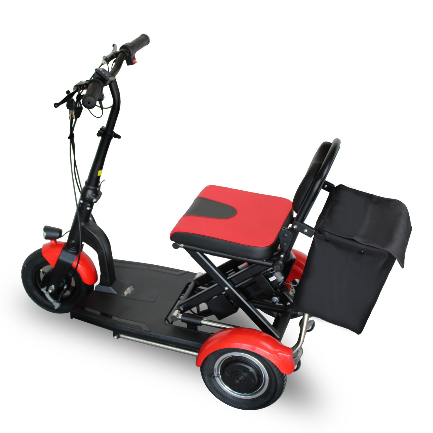 Hot Selling Mobility Scooter 48V 300W 7.8Ah Foldable Frame Disabled Adults&Elderly Electric Tricycle Electric Trikes Scooter