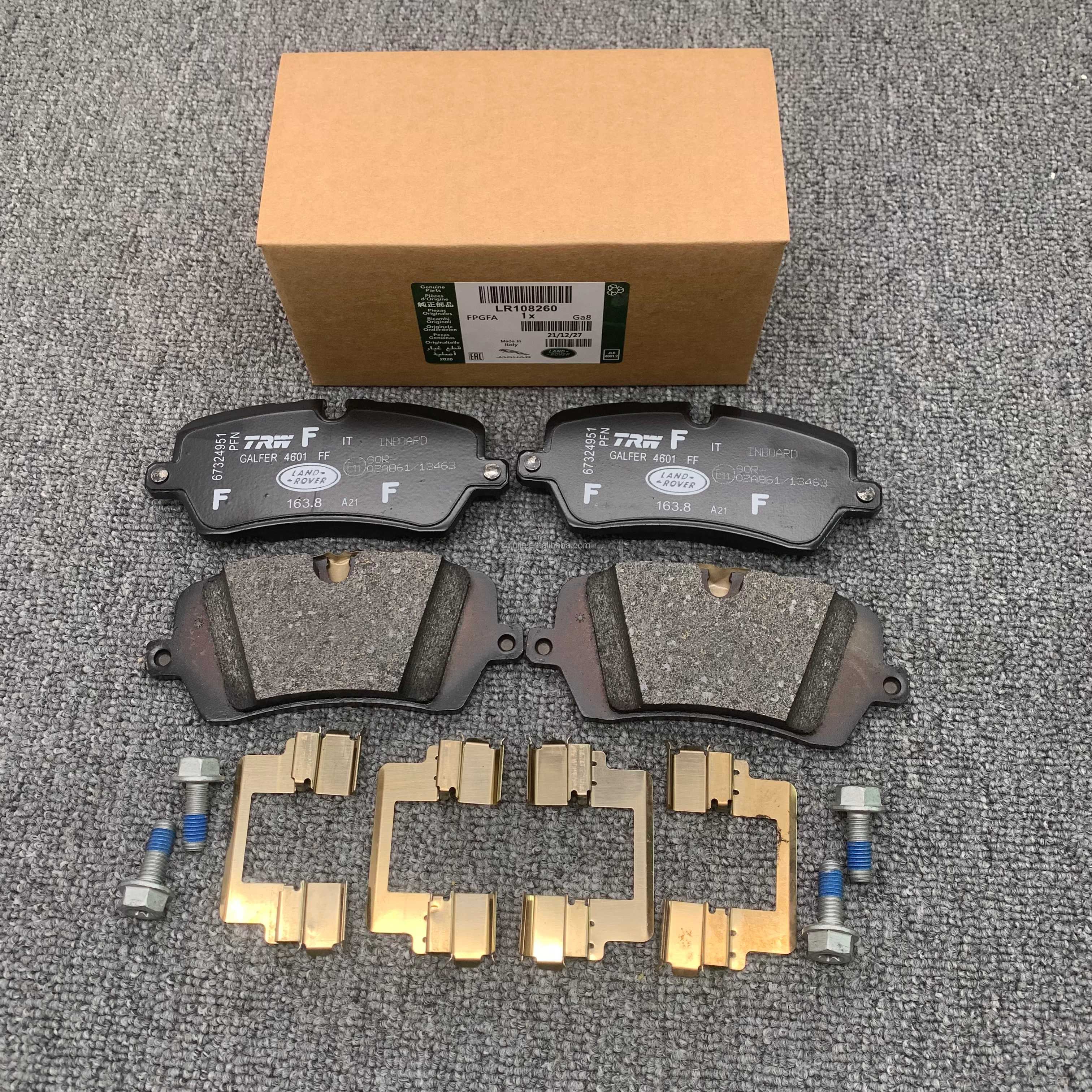 LR164821 LR108260 Auto Parts Rear Brake Pads for Land Rover R Rover 13 Sport 14 New LR079935 LR068303 LR036574