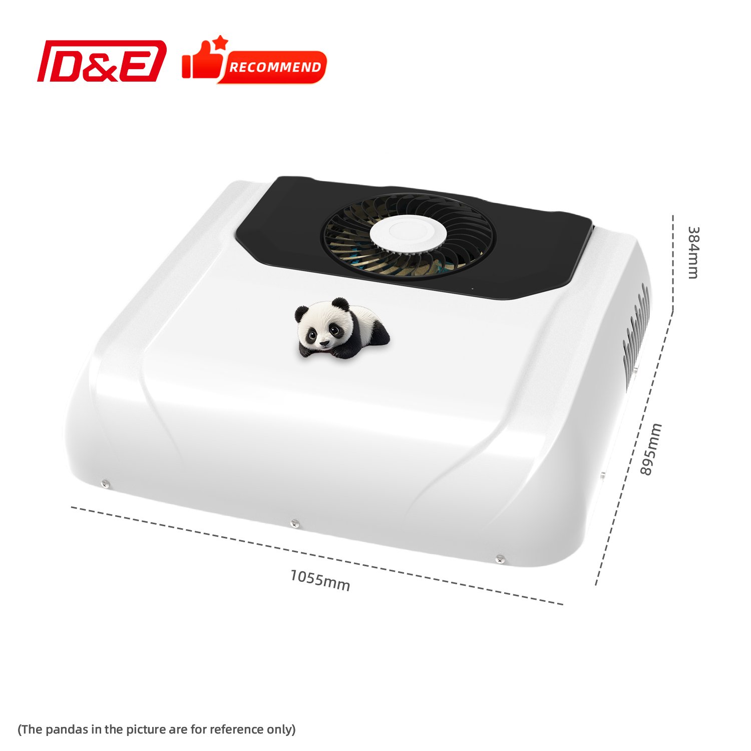 Factory Direct 12V/24V Truck Roof Top Air Conditioner with Scroll Compressor New Radiator Type