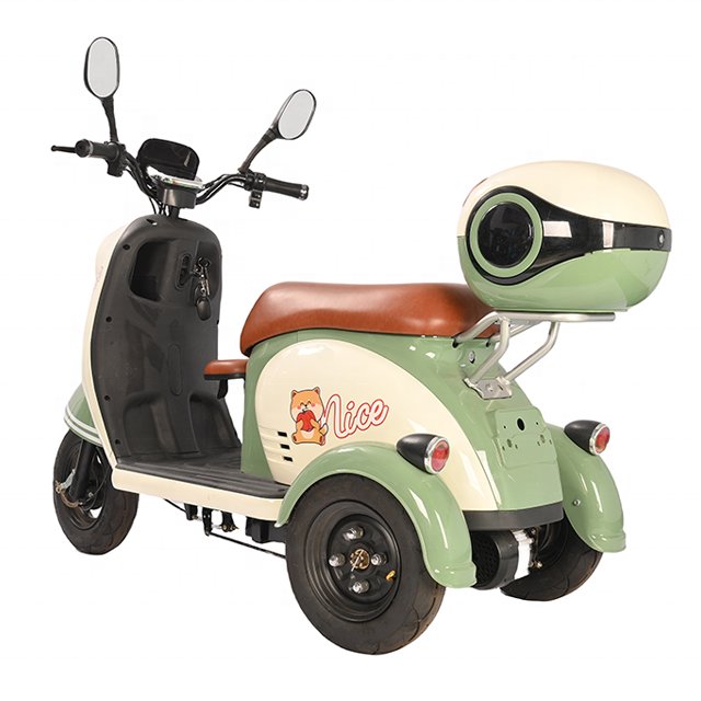 China Factory Outlet Electric Tricycle Adult Fashion Three Wheel Cargo Electric Tricycle