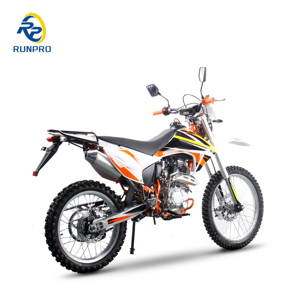 New Arrival 250cc Single Cylinder Petrol Off-Road Dirt Bike Adult 4 Stroke Motorcycle Electric Fuel Disc Brake F/R Kick Start